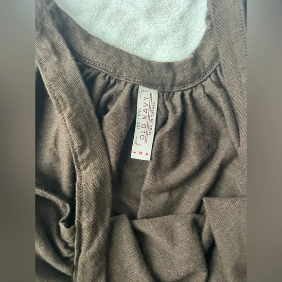 Old Navy Women’s Chocolate Brown Tank Top | Size M - Picture 4 of 7